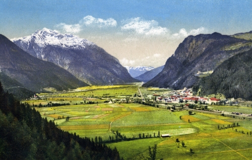 Oberdrauburg 1924, Tirolertor und Hochstadel