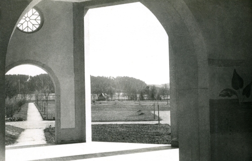 Bad Dürrheim ca 1930, Wandelhallen
