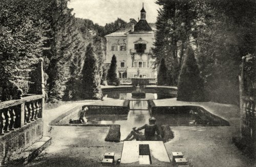 Salzburg 1921, Schloss Hellbrunn mit Fürstentisch
