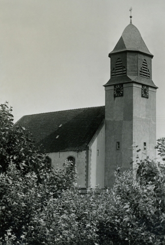 Juist 1936, evangelische Kirche