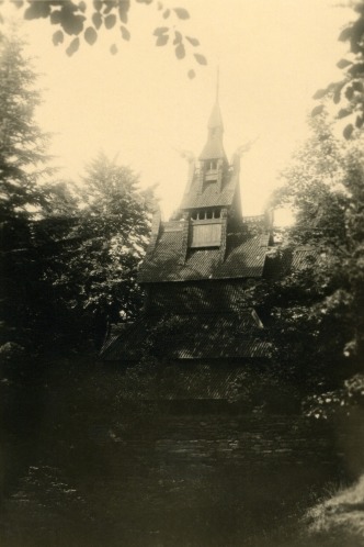 Bergen 1938, Stabkirche Fantoft