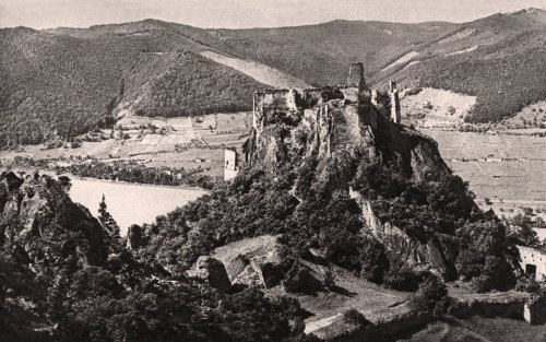 Ruine Dürnstein 1924