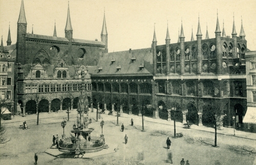 Lübeck 1907, Rathaus