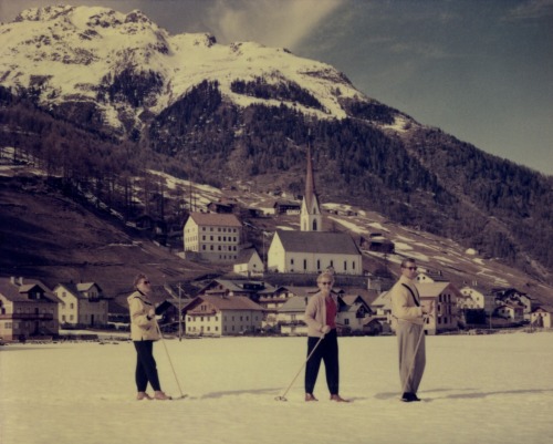 Sölden 1957, Winterurlaub