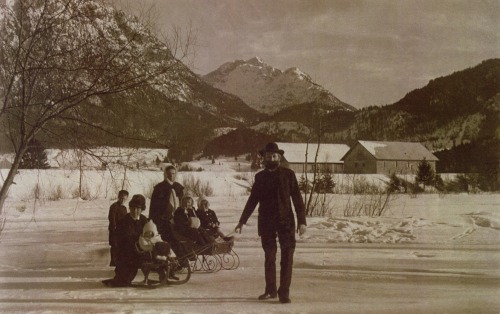 Reutte 1910, Familienausflug