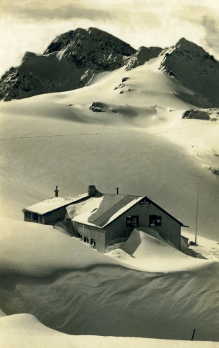 Lech am Arlberg 1929, Freiburger Hütte