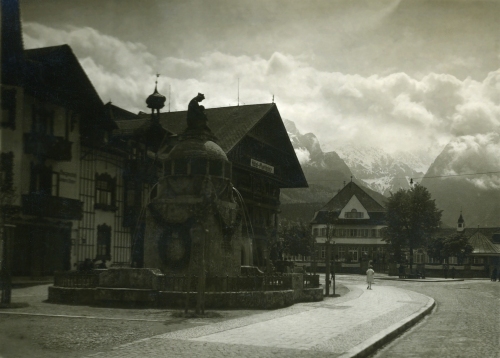 Garmisch 1926, Marktplatz