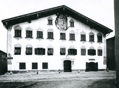 Reutte vor 1900, Tauscherhaus im Untermarkt