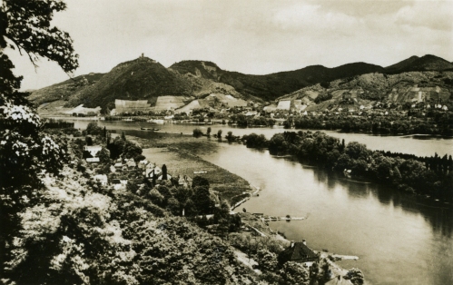 Königswinter 1938, mit Siebengebirge