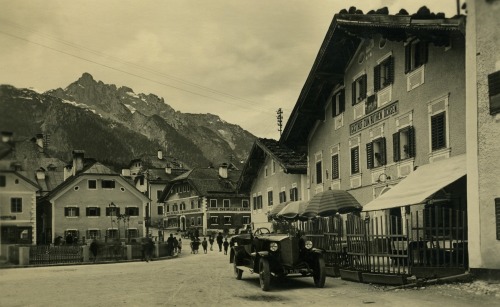 Abtenau 1937, Marktplatz