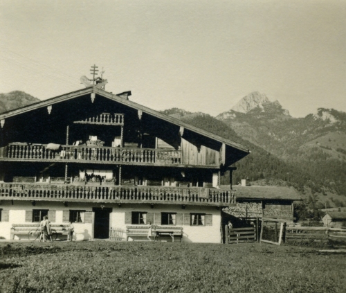 Bayrischzell 1935, Bauernhof in Geitau