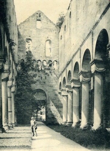 Rottenbach 1900, Klosterruine Paulinzella