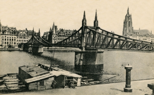 Frankfurt 1909, Eiserner Steg