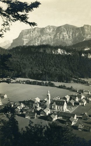 Bezau 1929 im Bregenzerwald