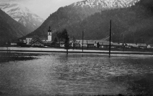 Tannheim 1930, Überschwemmung durch den Seebach
